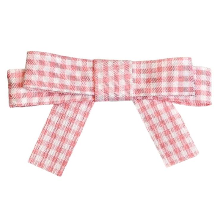 Элегантная заколка-бант в стиле 2000-х, заколка для волос, милая заколка для пучков в стиле балеткор 1 розовый