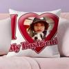 Famous Actor F-Finn W-Wolfhards Pillow Case Ultra Soft Skin Friendly Fabric Cloud Like Comfort & Concealed Zipper