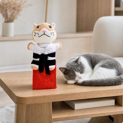 Sound Cat Puppet Glove Toy Stuffed for Playful Feline Fun