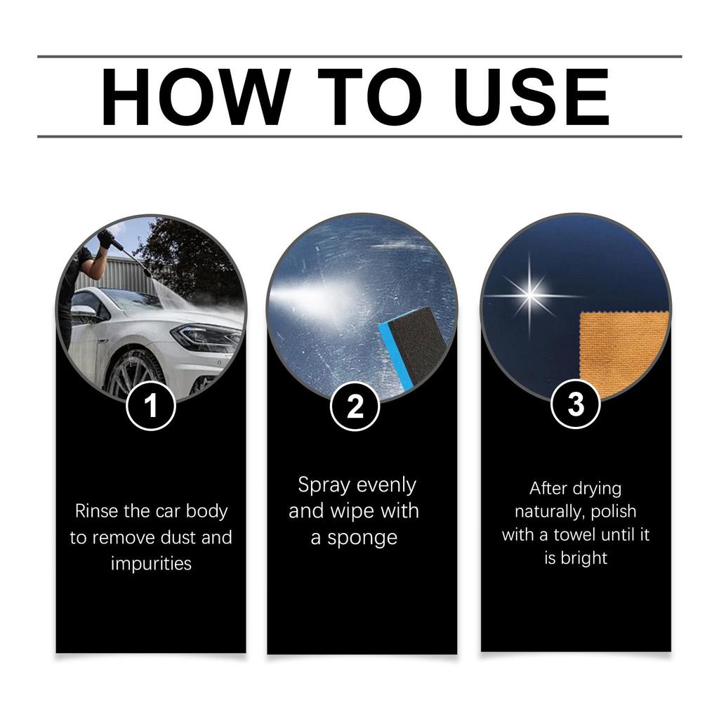 Homonth Automotive Nano Coating Spray Ultimate Car Paint Protection And Hydrophobic Glass Coating Water Repellent