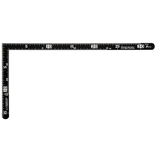 Shinwa Sokutei Sunday Carpenter 15x30mm 12416 Black