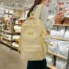 Schoolbag Korean version ins Sweet colorful bow backpack Summer vitality full of soft waxy playful primary and secondary school backpack