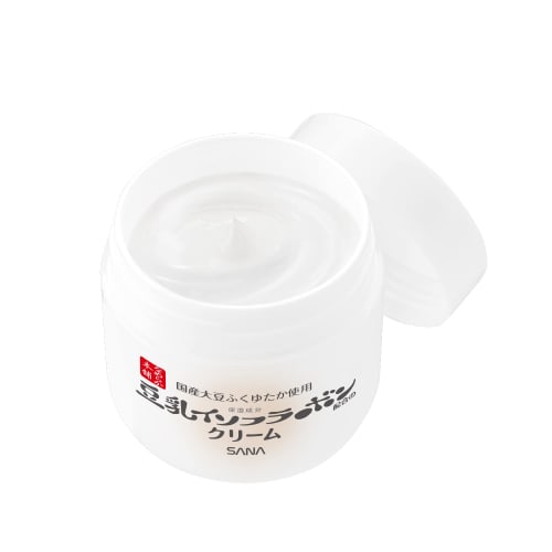 Nameraka Honpo Cream NC Enthält hochreine Sojamilch-Isoflavone (feuchtigkeitsspendende Inhaltsstoffe) Ohne Duftstoffe, ohne Farbstoffe, ohne Mineralöl Verwendet heimische