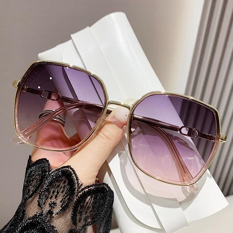 Oversized Sunglasses Woman Outdoor Travel Girl Party Square Sun Glasses Female Big Frame Eyewear Shades Driving UV400 Eyeglasses