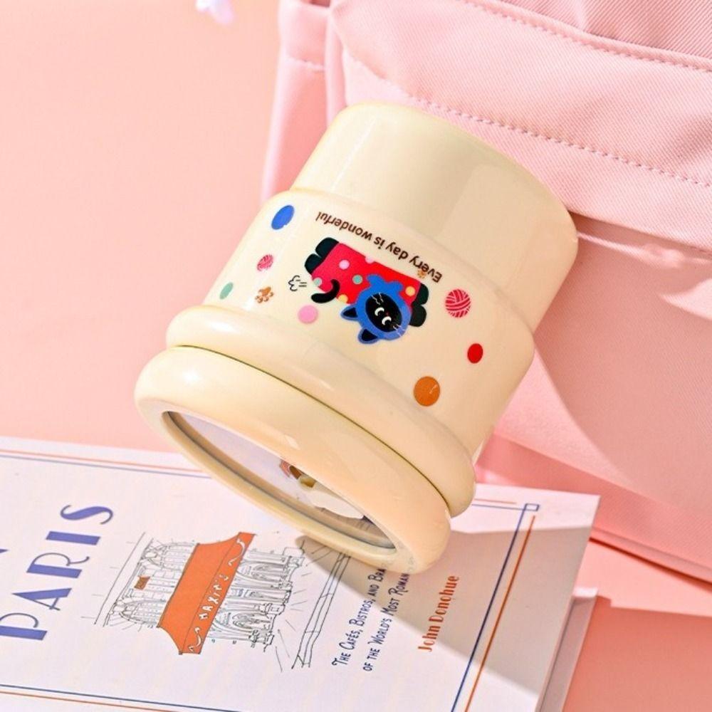 Cartoon Stainless Steel Mug Insulated Leakproof Drinking Cup Stylish Tea Cup  Gym