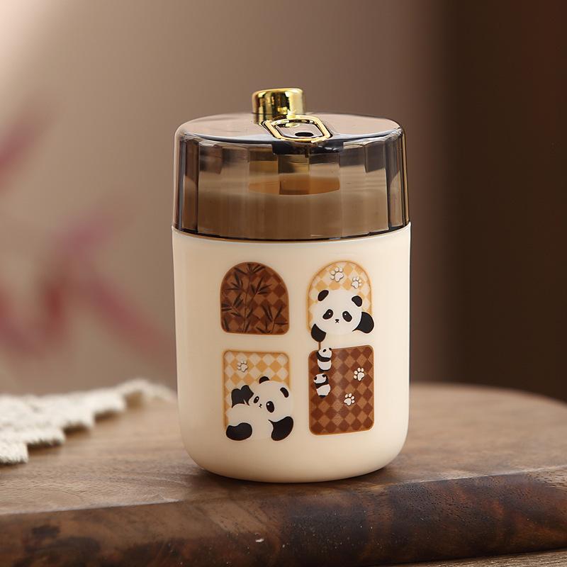 Toothpick box light luxury toothpick bottle hotel household goods retro automatic pop-up toothpick holder