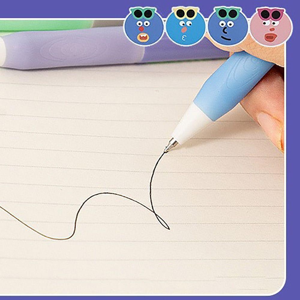 4Pcs 0.5mm Gel Pen Black Writing Pen High Quality Black Ink Pens