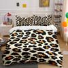 Leopard Print Pattern. Bedding Sets Duvet Cover Sets Duvet Covers Pillowcases(1*Duvet Cover 2*Pillowcases Without Duvet Insert)