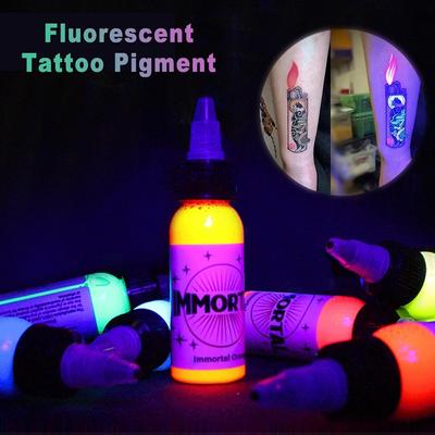 Fluorescent Tattoo Color, 7 Color Tattoo Color Dye
