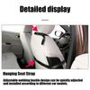 Dog Car Seat Cover Scratch-Resistant Cushion Oxford Pet Seat Cover With Rotary Buckle For Puppy Automotive Vehicle Travel Daily