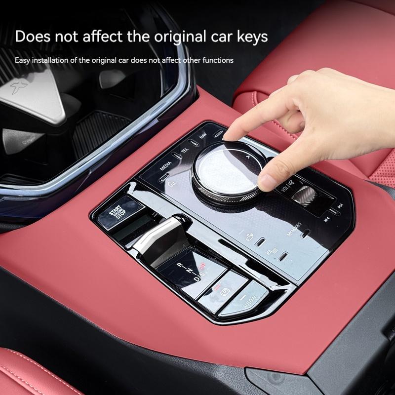 Per BMW X3 G45 2025 Pannello Laterale Protezione Console Centrale Auto in Silicone Tappetino Copertura Cornice Protettiva Stile Auto Accessori Interni