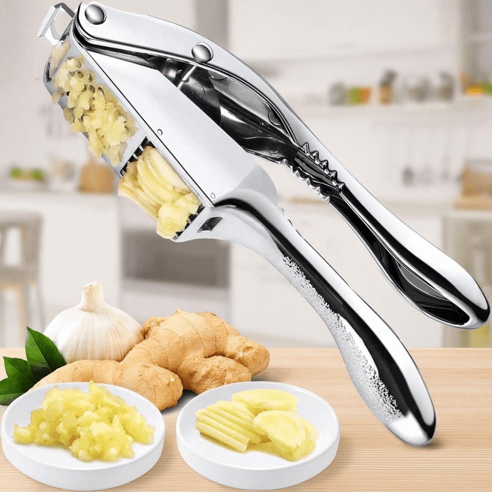 Aluminum Zinc Zinc Alloy Garlic Slicer Handheld Garlic Crusher Kitchen Gadget Garlic Mincer  Ginger
