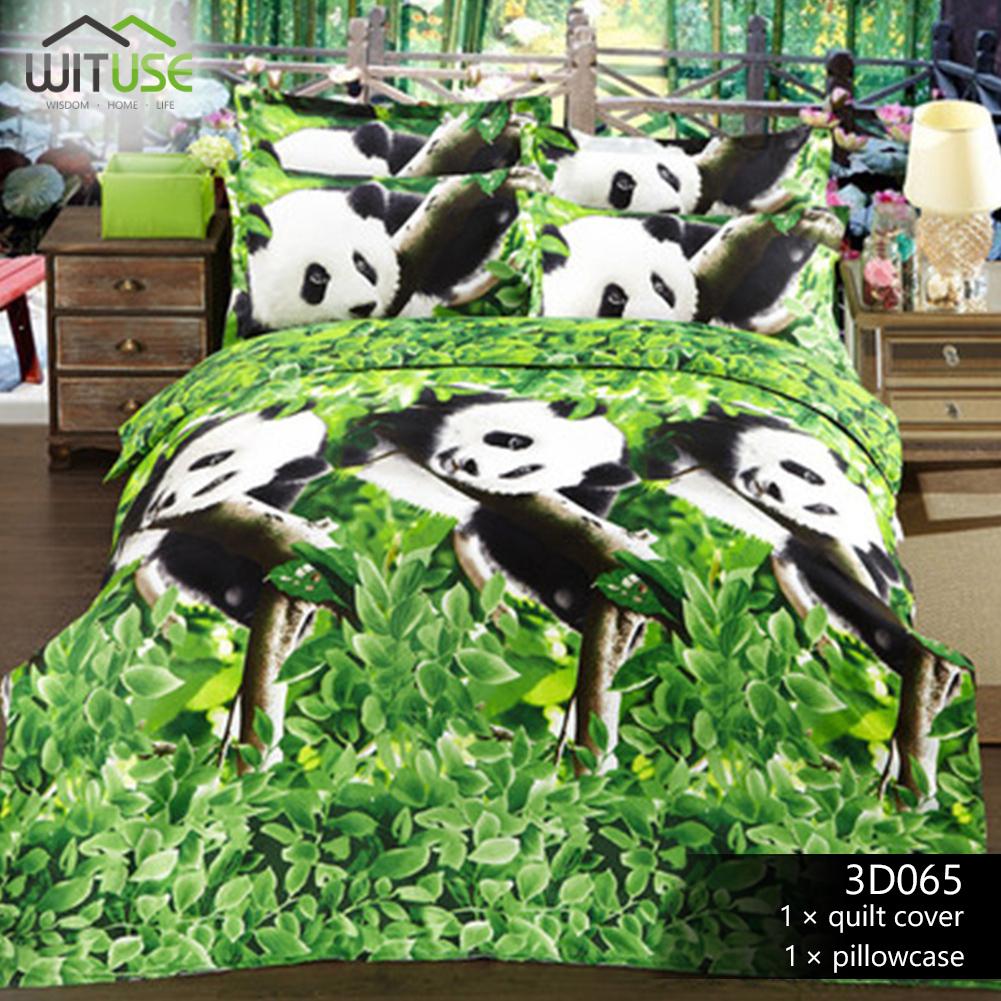Buy 3D Bedding Set Flower Printing Quilt Duvet Cover Home Textile
