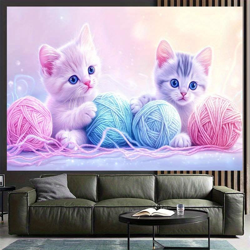 Cute Cat Theme Digital printing polyester wall tapestry suitable for use in living rooms bedrooms offices bars and party