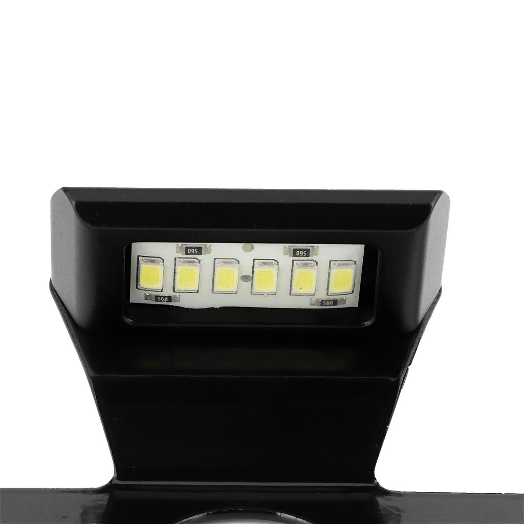   Motorcycle License Plate Light CNC Aluminium Rear   Lamp 6 LED Tail Mount Lighting