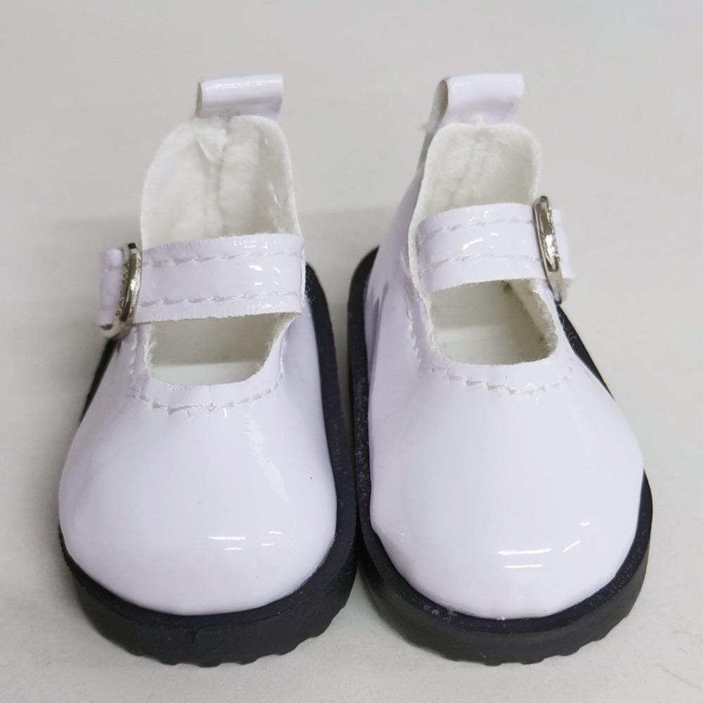 Bottomed Glossy Toy Shoes Leather Leather Shoes Fashion Mini Shoes  30cm Doll