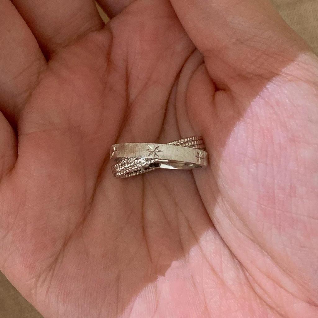 Doppio Anello Esagramma Retrò per Donna: Motivo a Stelle di Lusso, Design Raffinato, Stile Dito Indice