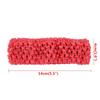 Silk Knitted Elastic Headband 1.5Inch Crochet Headband Crochet Headband 39 Colors Optional