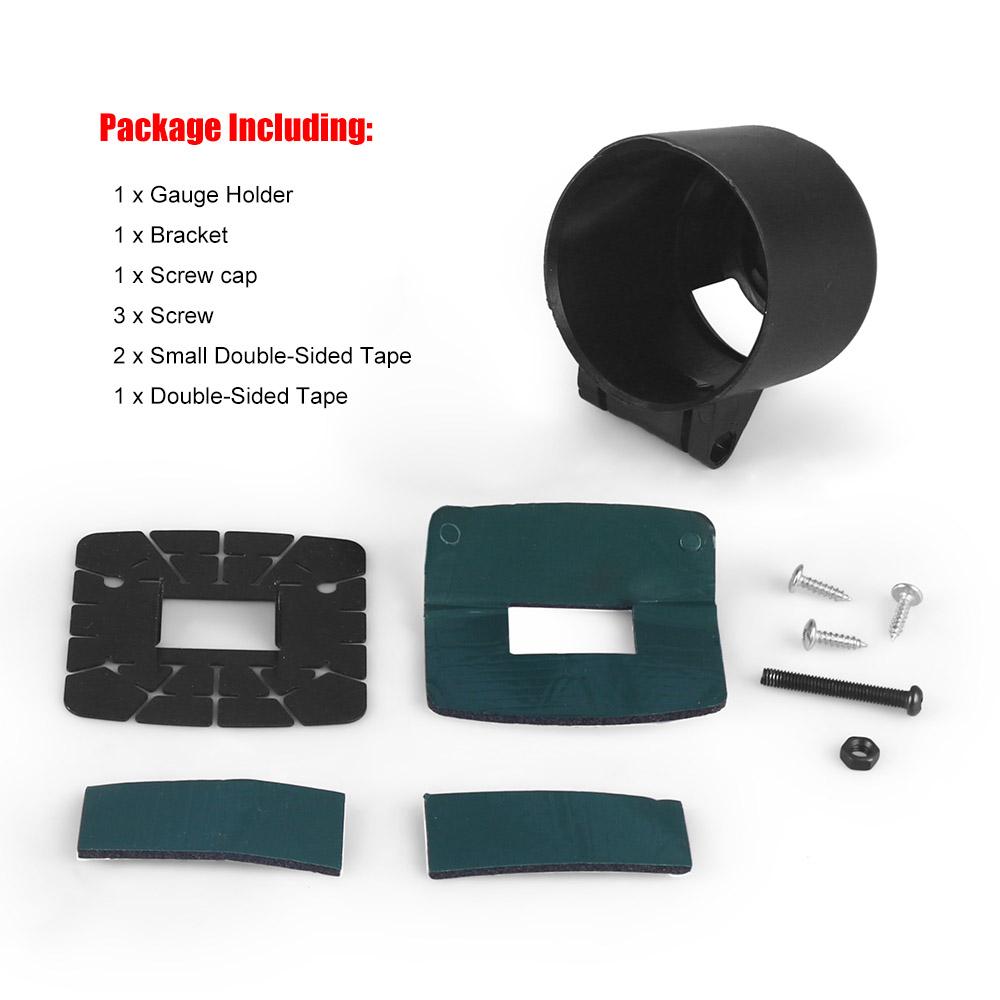 ABS Single Gauge Holder Gauge Cuo For 52mm Car Gauges Car Meters Mount Holder Bracket