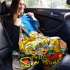 Coperta Cartoon I Simpson, Coperta Corta in Peluche Carina e Calda, Decorazione Casa Soggiorno Divano Quattro Stagioni Viaggio