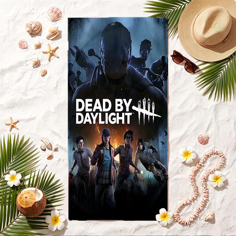 Dead by Daylight Soft Beach Towel Stylish Beach Pool Towel for Summer Seaside Vacation Travel