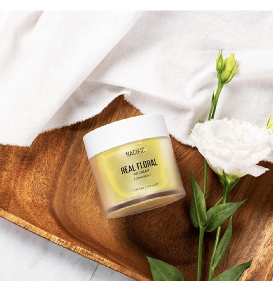 NACIFIC Real Floral Calendula Air Cream Hydrating Soothing 100ml