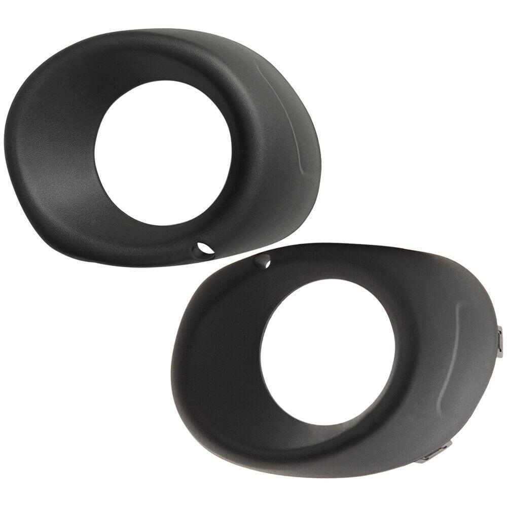 1 Pair Front Fog Light Lamp Cover Bezel For Mitsubishi Outlander 2013-2015