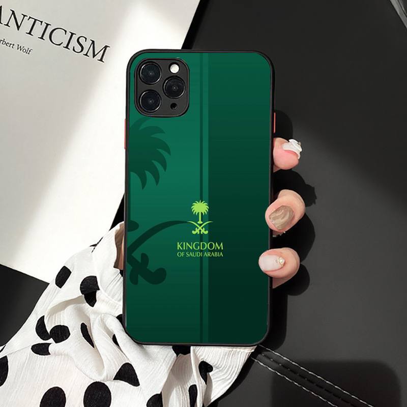Kingdom Of Saudi Arabia Flag Phone Case for iPhone 11 12 13 Mini Pro XS MAX 8 7 6 6S Plus X 5S SE 2020 XR Case