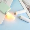 5Pcs Small USB Plug Lamp LED Night Light Computer Mobile Power Charging Mini Book Lamps LED Eye Protection Square Reading Light