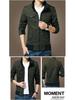Men's Washed Cotton Stand Collar Jacket - Youth Style Outerwear