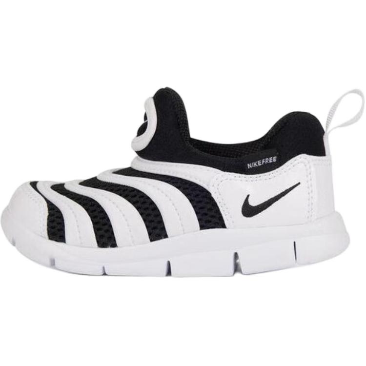 Nike Dynamo Free TD White Black Baby Sneakers IB7246-100