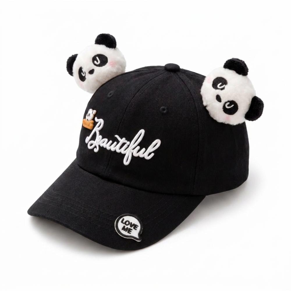 Berretto da Baseball Panda Versatile Traspirante con Visiera Carino per Ragazzo Ragazza Cappello da Sole Per l'Estate all'Aperto