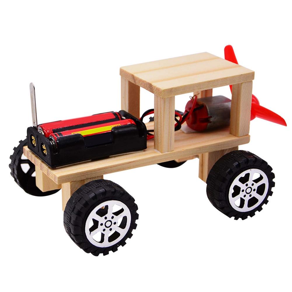 DIY Educational Experiment Toys Kids Physical Science Assembling Car Model Toy