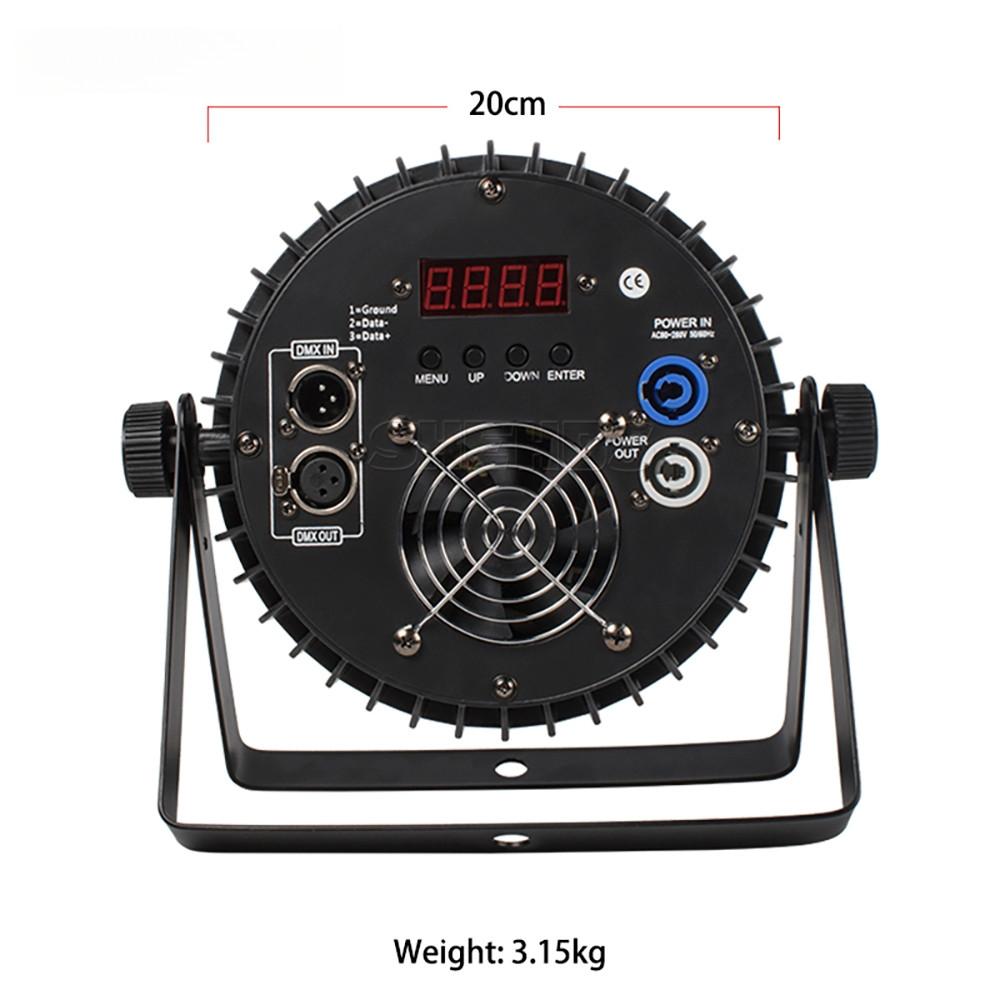 LED 18x18W 6 In1 Disco DJ Club Wedding Outdoor Stage Lighting Equipment RGBWA+UV High Brightness Par Light