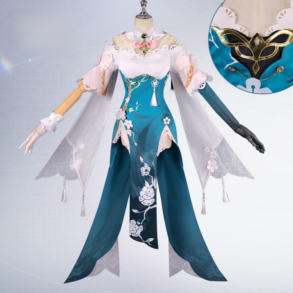Honkai Star Rail Ruan Mei Cosplay Outfit Mit Stilvollem Design Für Anime Conventions