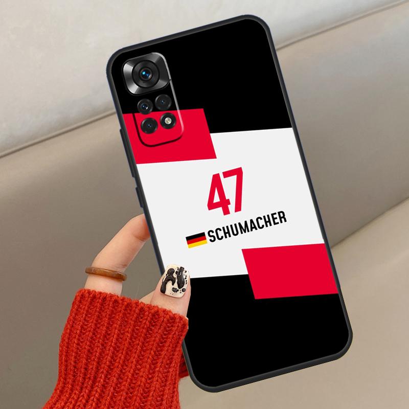 

Schumacher Case For Xiaomi Redmi Note 13 12 11 10 14 15 Pro Plus Cover For Redmi 15C 14C 10C 12C 13C 15 Redmi Note 9 Pro