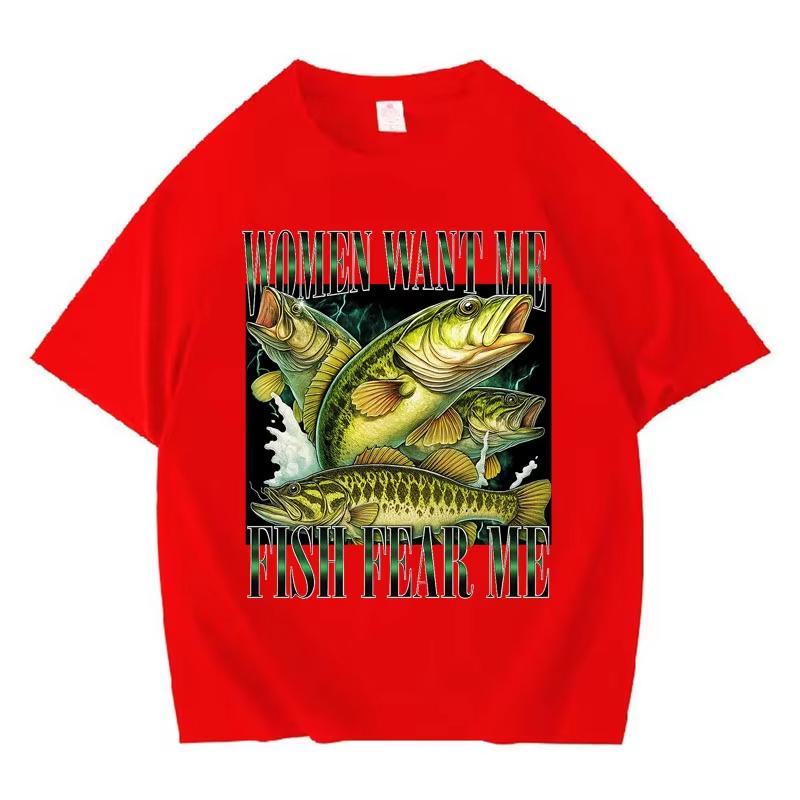 

Teach Fish Unisex To A Lifetime Funny Graphics Meme T Shirt Streetwear Casual Crewneck Tshirt Unisexs Women Fashion Short Sleeve Tees 4XL