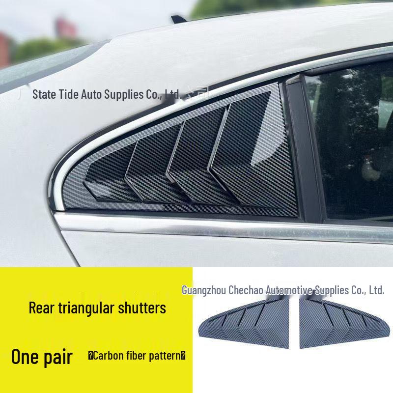 

Volkswagen CC 10-18 Rear Window Louvers & Triangle Window Trim
