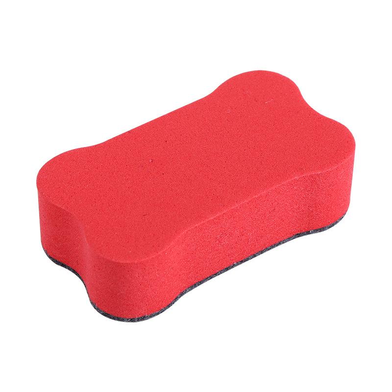 Small Bone Shaped Eva Felt Whiteboard Eraser For Kids Whiteboard Cleaning