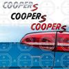 3D S SD Emblem Metal Car Side Badge Decoration Rear Trunk Sticker For Mini Cooper S R56 JCW Clubman Countryman R55 R56 R60 R61