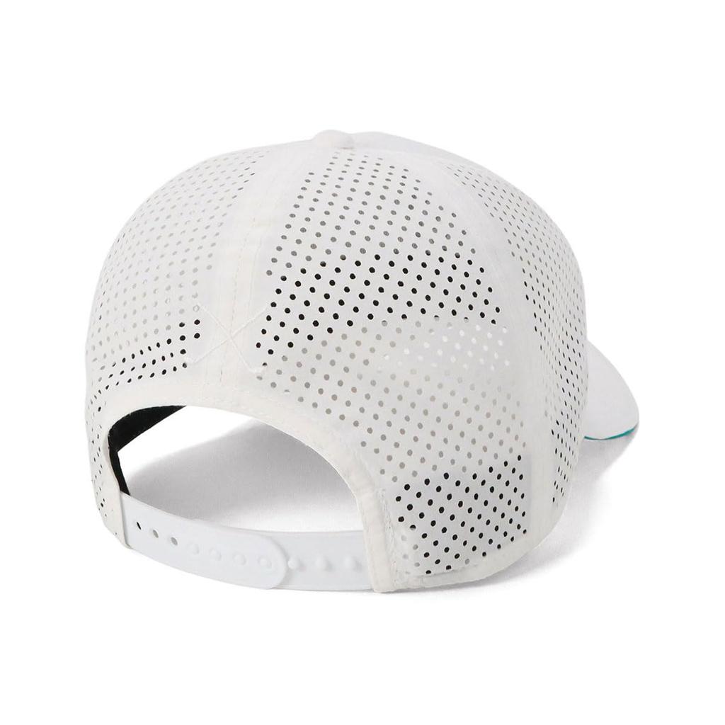 New Era Golf Cap 9FORTY Nylon White FREE GF 940 VERTICAL SHELTECH WHI TBU 14391399 NER36G4651