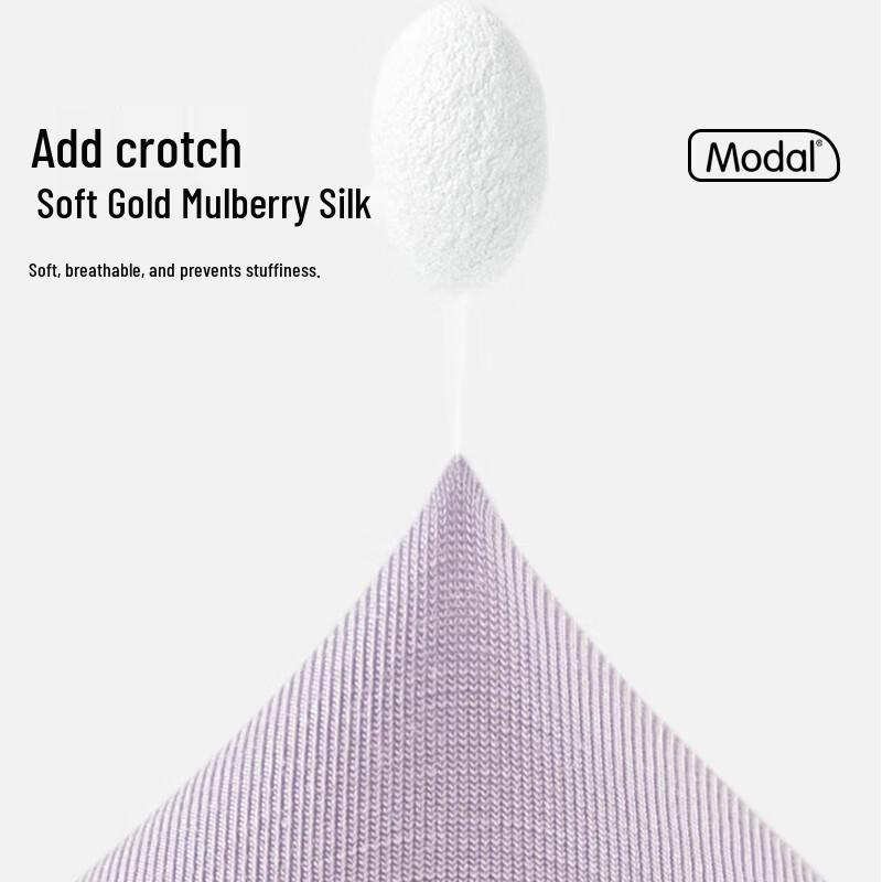 Urban Beauty Men's 7A Antibacterial Modal Boxer Briefs (4-Pack)