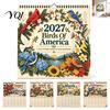 Gift for Students 2027 Bird Wall Calendar, Beautiful Birds & Nature Monthly Planner Professional Event Tracker with Coil Binding, Thick Art Paper Home
