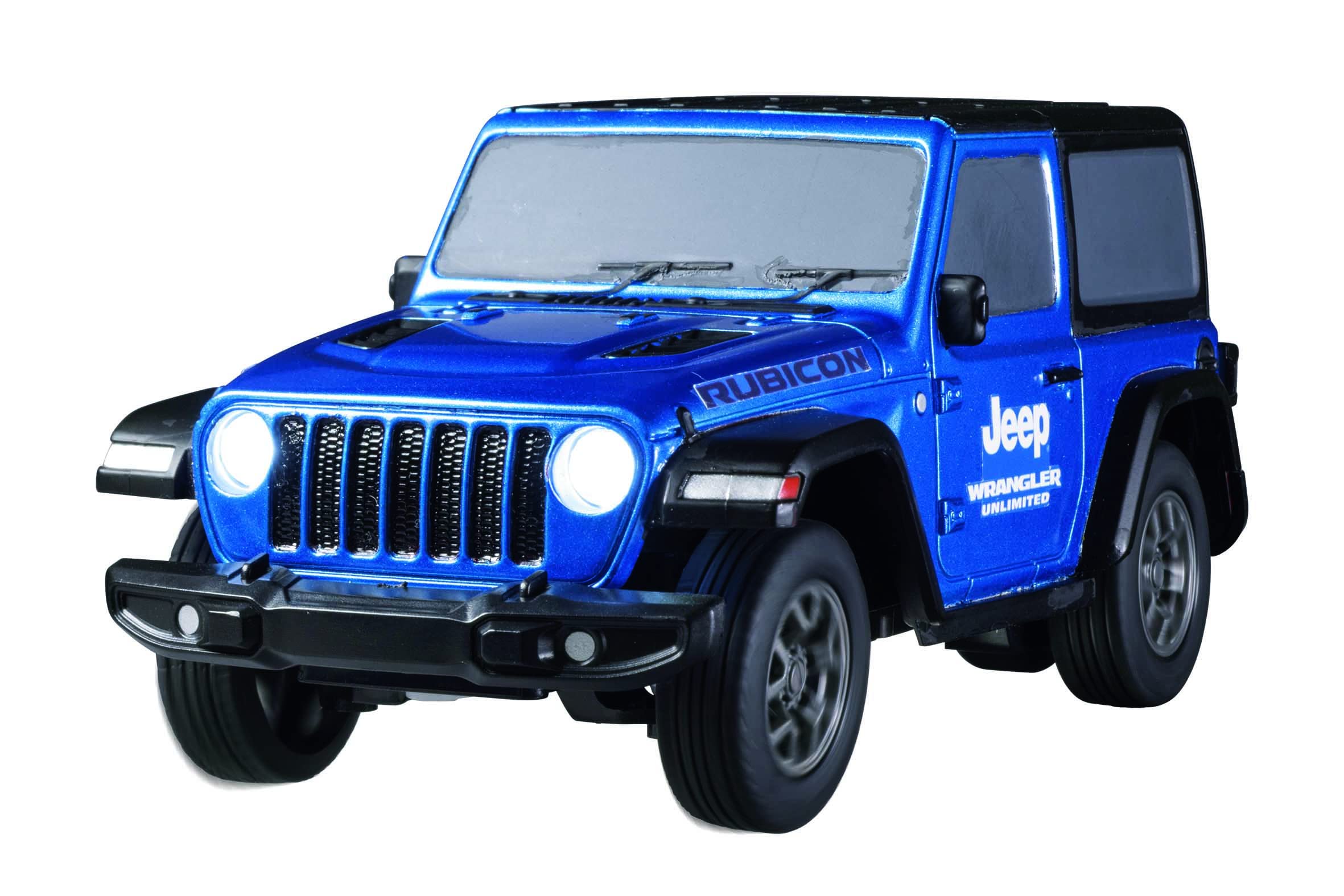 

[JOEZEN] Light Drive 1/28 Scale Radio Control Jeep Wrangler Rubicon JRVT088-BL синій