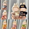 Clothes For 17Cm Doll Cute Bunny Doll Accessories With Knitted Clothes Rabbit Ears Hat Heart Sweater For Toy Collectors  Clothes