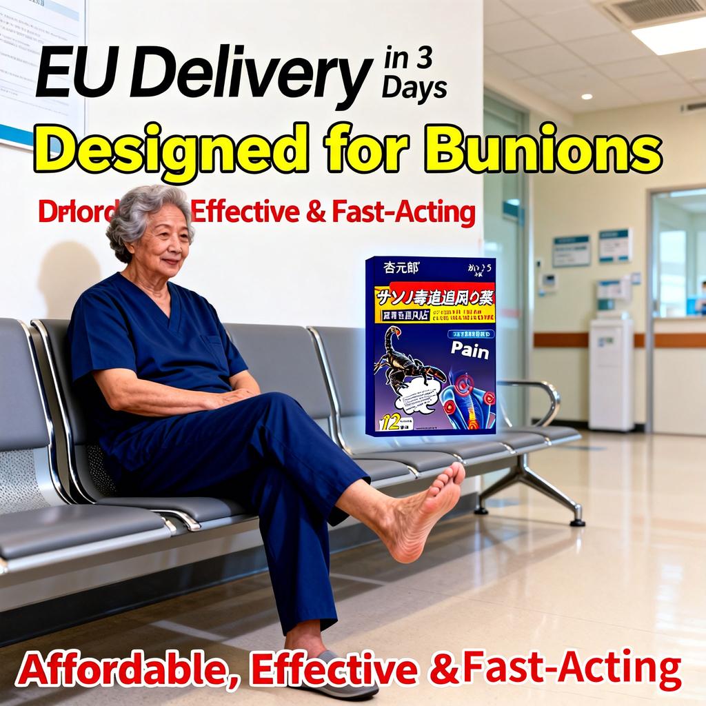 Natural Moisturizing Bunion Patch - Gentle Herbal Skin-Safe All-Day Wear