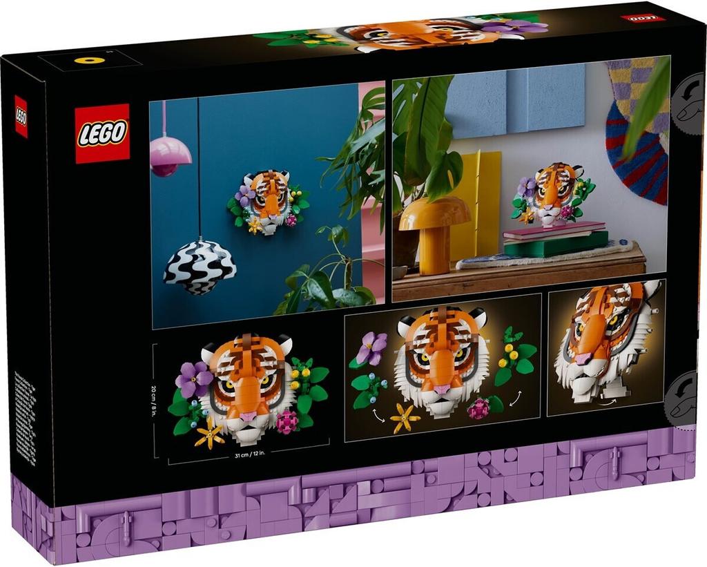 LEGO конструктор рация Art Fauna Collection – Тигр (31217)