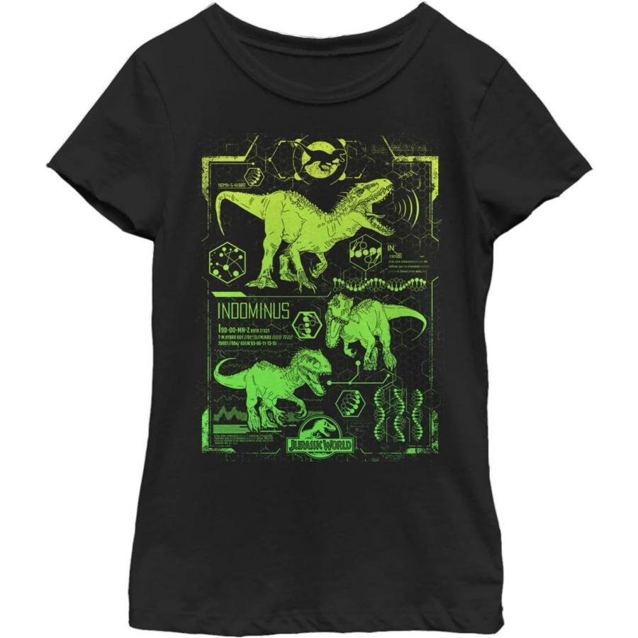 Девичья футболка Fifth Sun с принтом «Схема Индоминуса» S