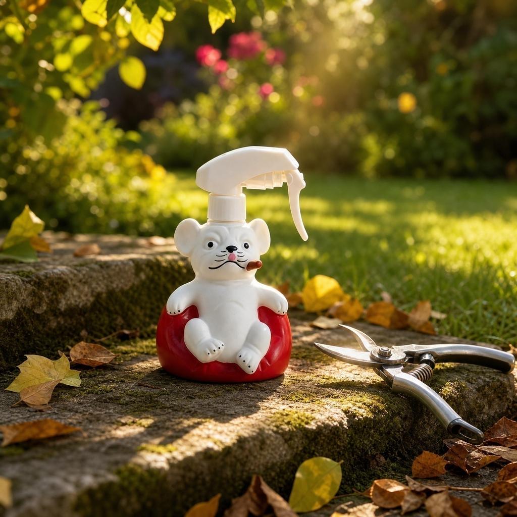Cute Dog-Shaped Watering Can for Plants, Fine Mist Spray Bottle for Indoor Garden, Press-Type Plant for Succulents, Flowers, and Houseplants