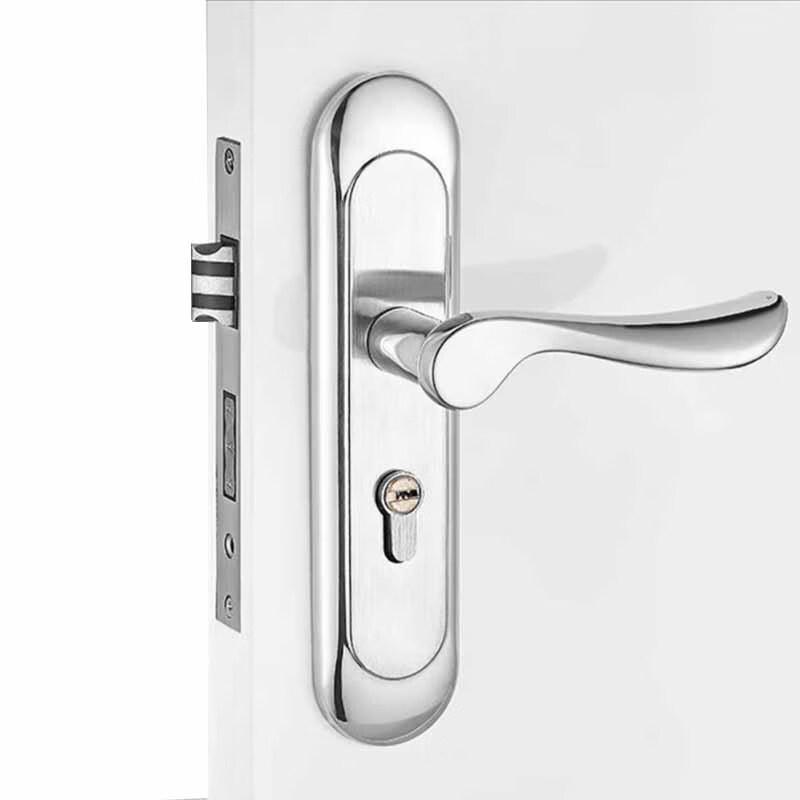 Stainless Steel Double Tongue Indoor Door Lock